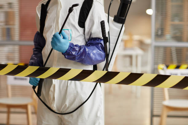 Professional Biohazard Cleanup technician working in Rio Grande, OH